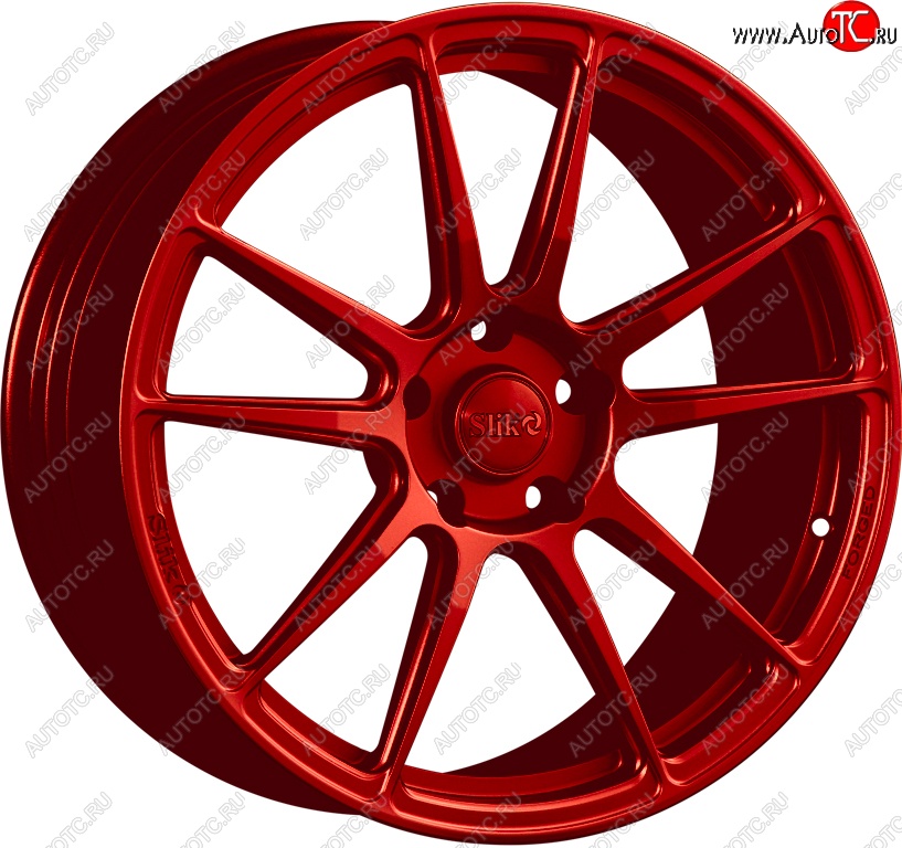 43 319 р. Кованый диск Slik PREMIUM L-904 8.5x19   (Candy алый)  с доставкой в г. Чебоксары