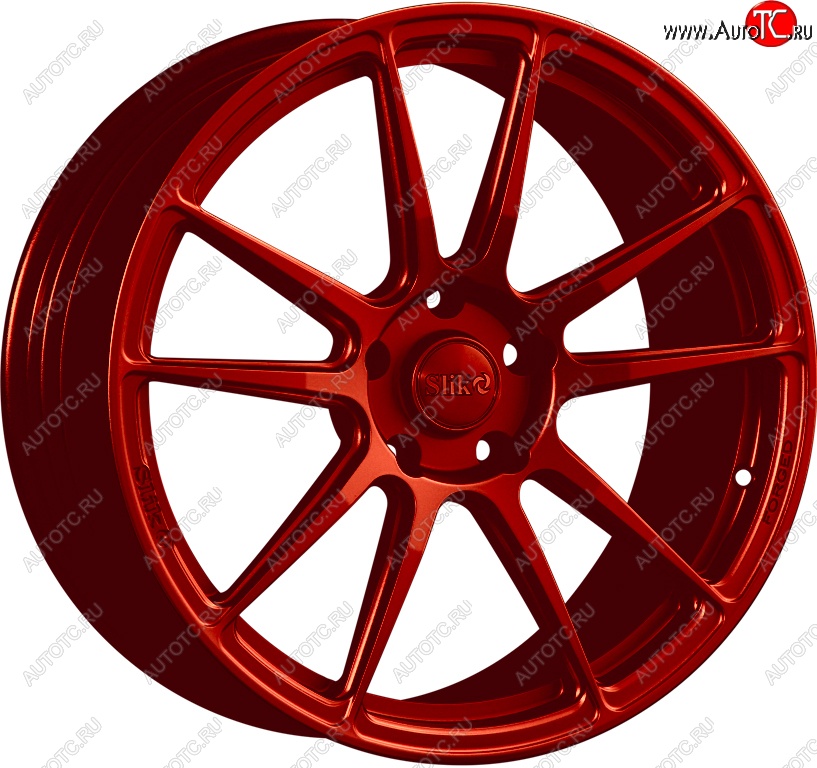 43 319 р. Кованый диск Slik PREMIUM L-904 8.5x19   (Candy красный (Candy RED))  с доставкой в г. Чебоксары