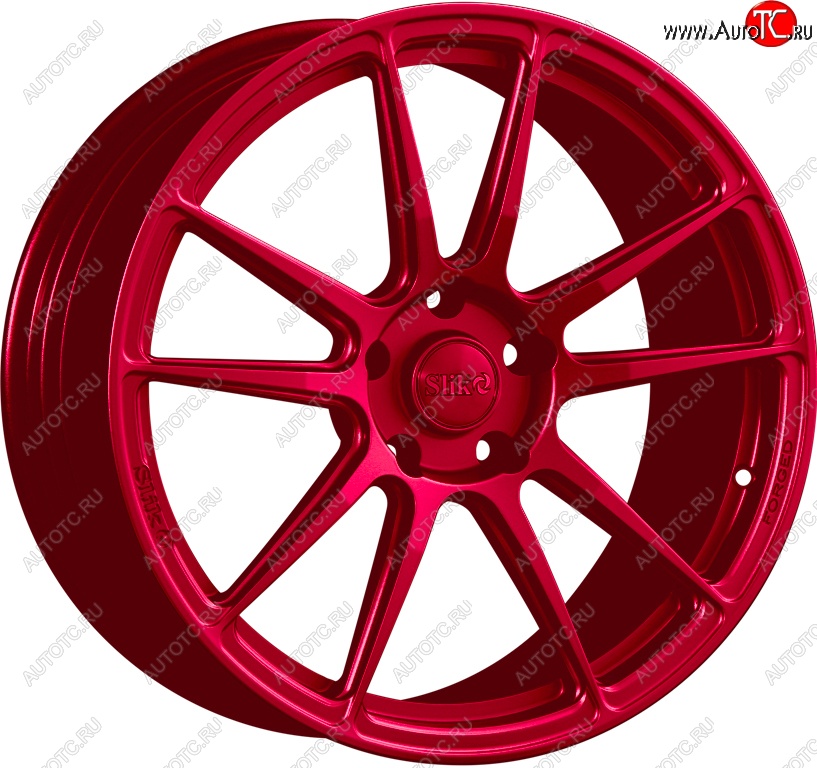 43 319 р. Кованый диск Slik PREMIUM L-904 8.5x19   (Candy рубиновый (Candy RUBIN))  с доставкой в г. Чебоксары