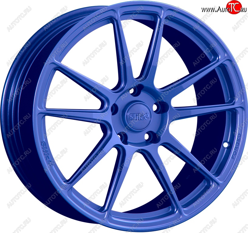 43 319 р. Кованый диск Slik PREMIUM L-904 8.5x19   (Синий (BLUE))  с доставкой в г. Чебоксары