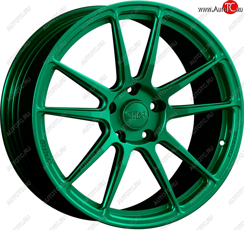 44 999 р. Кованый диск Slik PREMIUM L-904 9.0x19   (Candy изумрудно-зеленый (Candy Green))  с доставкой в г. Чебоксары