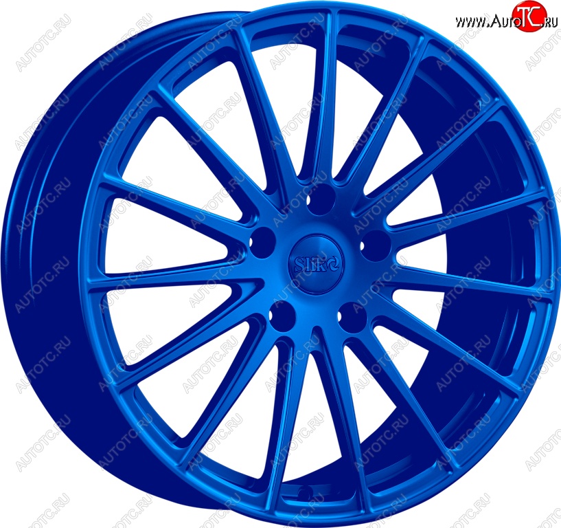 35 799 р. Кованый диск Slik PREMIUM L-912 9.0x19   (Candy синий (Candy BLUE))  с доставкой в г. Чебоксары