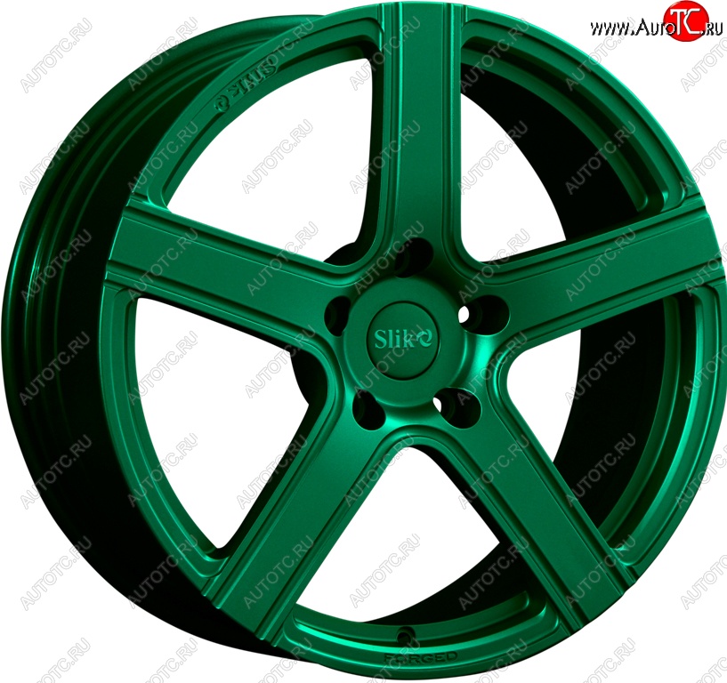 43 319 р. Кованый диск Slik PREMIUM L-913 8.5x19   (Candy изумрудно-зеленый (Candy Green))  с доставкой в г. Чебоксары