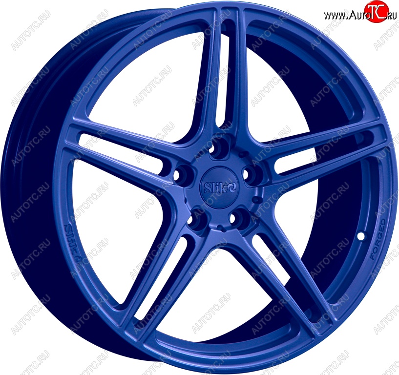 43 319 р. Кованый диск Slik PREMIUM L-914 8.5x19   (Синий (BLUE))  с доставкой в г. Чебоксары