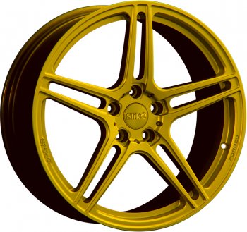 Кованый диск Slik PREMIUM L-914 8.5x19  (Ярко желтый RAL1021 (YELLOW))