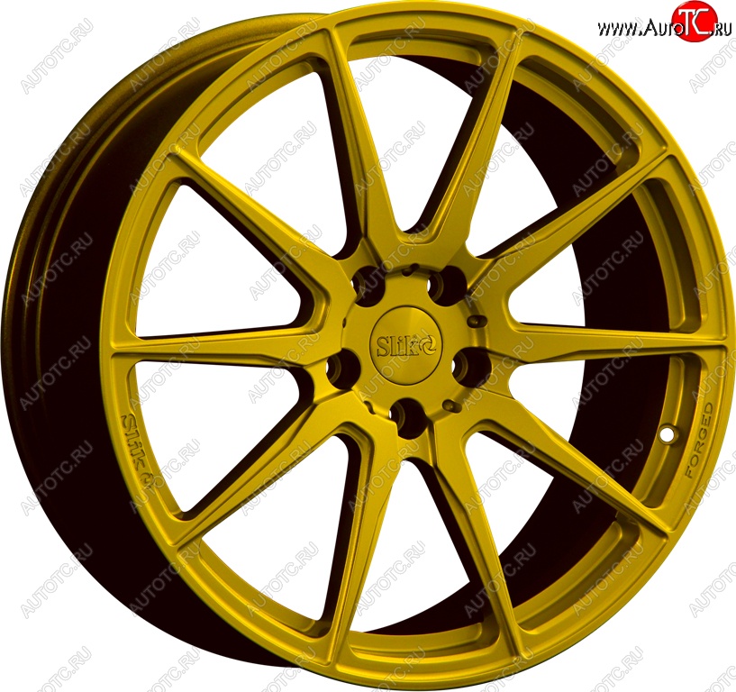43 319 р. Кованый диск Slik PREMIUM L-915 8.5x19   (Ярко желтый RAL1021 (YELLOW))  с доставкой в г. Чебоксары