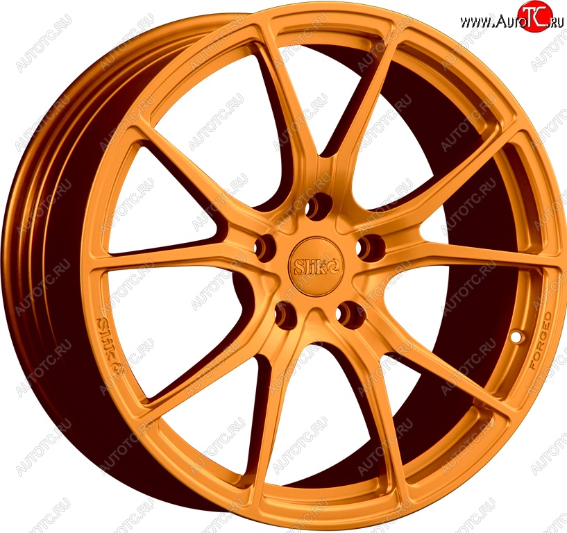 43 319 р. Кованый диск Slik PREMIUM L-916 8.5x19   (Candy медно-оранжевый матовый)  с доставкой в г. Чебоксары