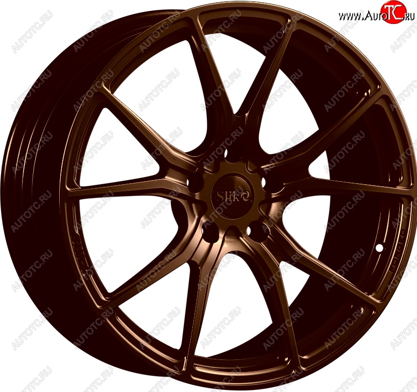 43 319 р. Кованый диск Slik PREMIUM L-916 9.0x19   (Коньячная бронза глянец (BRZCGN))  с доставкой в г. Чебоксары