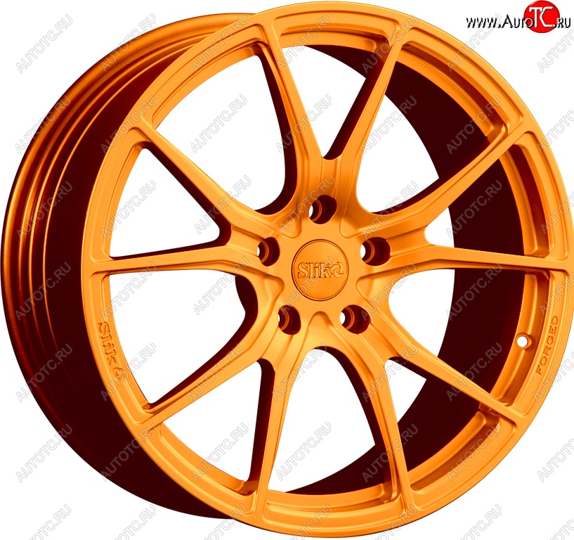 43 319 р. Кованый диск Slik PREMIUM L-916 9.0x19   (Candy медно-оранжевый глянцевый)  с доставкой в г. Чебоксары