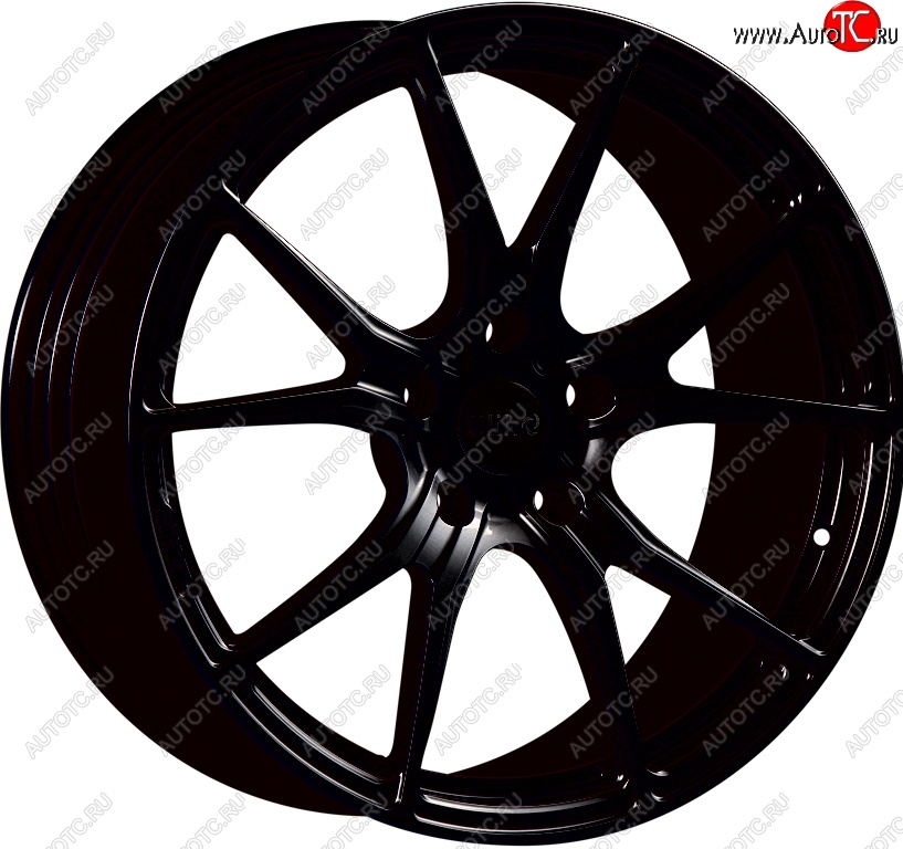 43 319 р. Кованый диск Slik PREMIUM L-916 9.0x19   (Черный глянцевый (BK))  с доставкой в г. Чебоксары