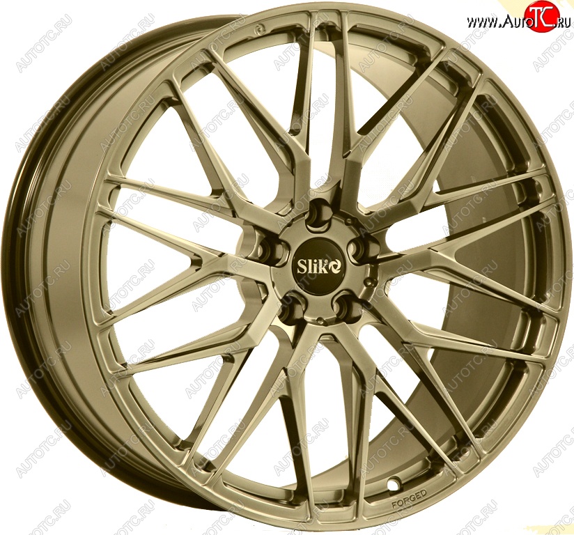43 319 р. Кованый диск Slik PREMIUM L-918 8.5x19   (Золотой (G))  с доставкой в г. Чебоксары