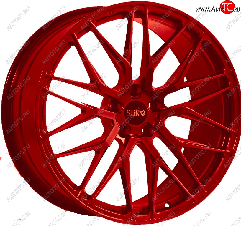 43 319 р. Кованый диск Slik PREMIUM L-918 8.5x19   (Candy алый)  с доставкой в г. Чебоксары