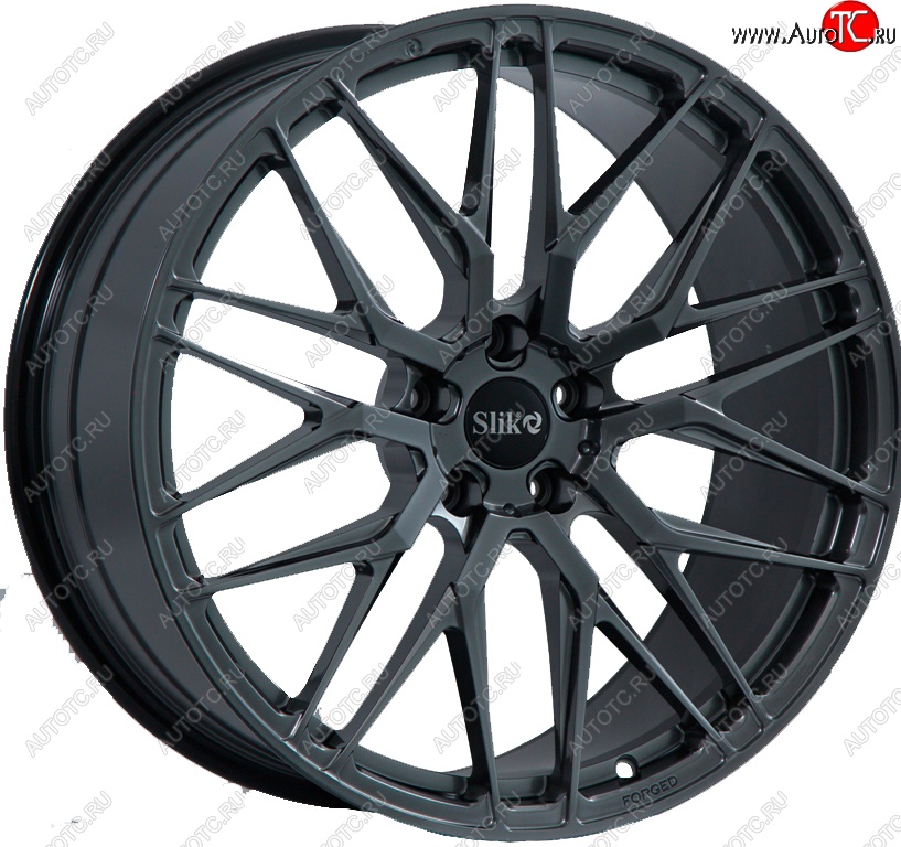 43 319 р. Кованый диск Slik PREMIUM L-918 8.5x19   (Матовый серый титан (TITAN))  с доставкой в г. Чебоксары