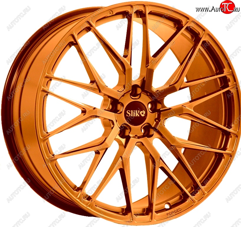 43 319 р. Кованый диск Slik PREMIUM L-918 8.5x19   (Candy медно-оранжевый матовый)  с доставкой в г. Чебоксары
