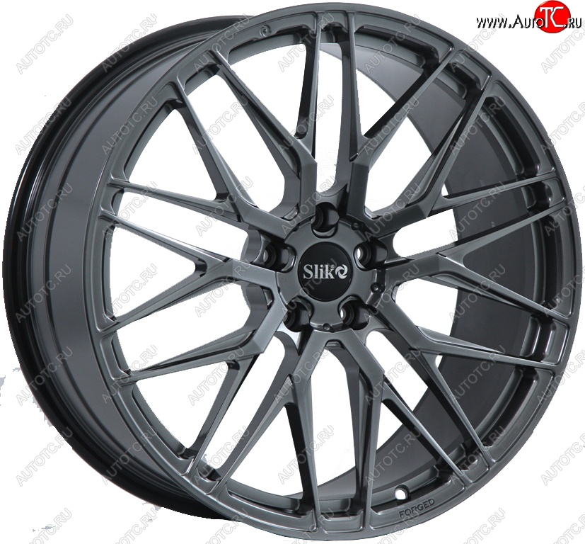 43 319 р. Кованый диск Slik PREMIUM L-918 8.5x19   (Графит глянцевый (GM))  с доставкой в г. Чебоксары