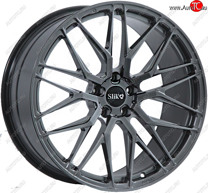 43 319 р. Кованый диск Slik PREMIUM L-918 8.5x19   (Графит матовый (GRF2))  с доставкой в г. Чебоксары
