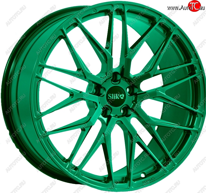 57 999 р. Кованый диск Slik PREMIUM L-918 9.0x19   (Candy изумрудно-зеленый (Candy Green))  с доставкой в г. Чебоксары