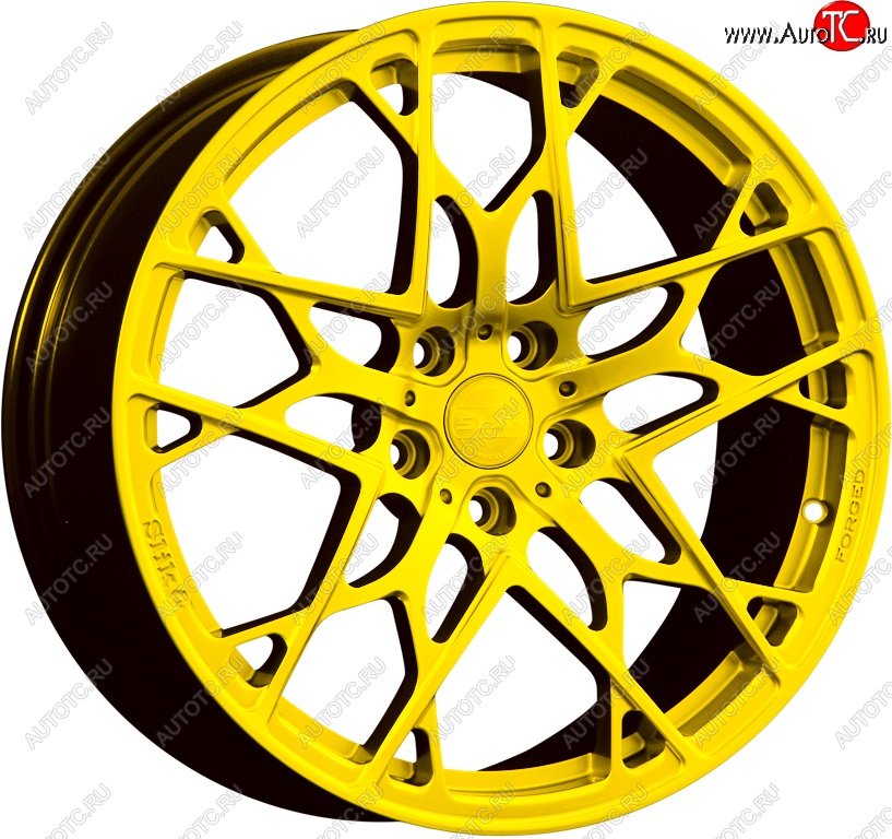 43 319 р. Кованый диск Slik PREMIUM L-934 8.5x19   (Candy ярко-желтый (Candy YELLOW))  с доставкой в г. Чебоксары