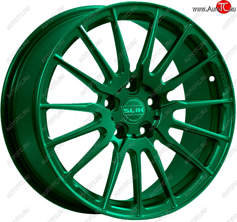 43 319 р. Кованый диск Slik PREMIUM L-938 8.5x19   (Candy изумрудно-зеленый (Candy Green))  с доставкой в г. Чебоксары