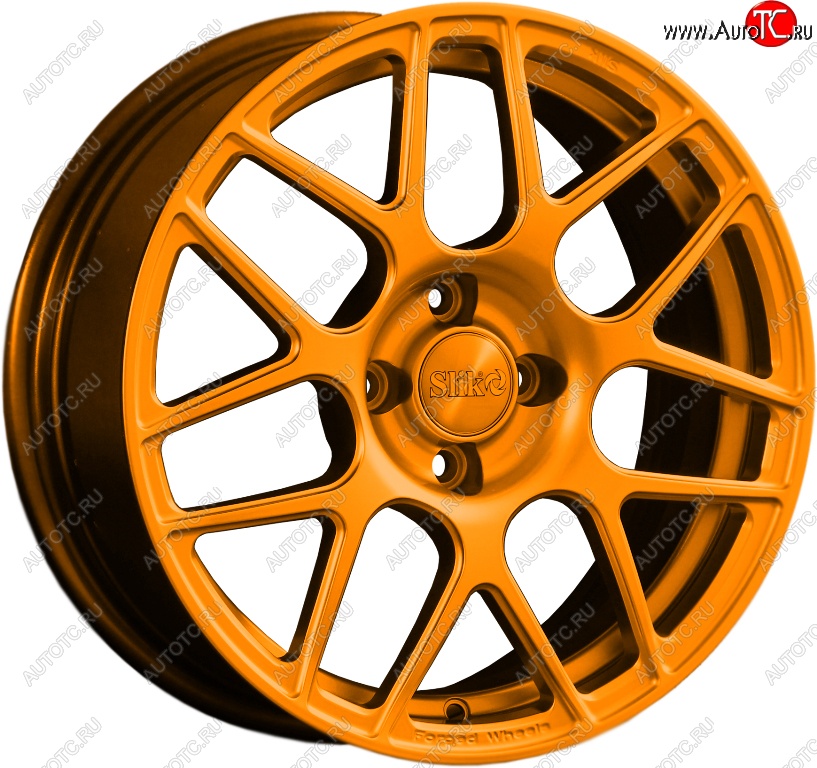 19 449 р. Кованый диск Slik premium R16x6.5 Candy Медно-оранжевый глянцевый 6.5x16   (Цвет: Candy Медно-оранжевый глянцевый 6.5x16)  с доставкой в г. Чебоксары