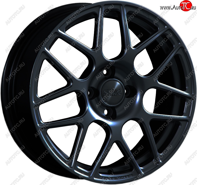19 449 р. Кованый диск Slik premium R16x6.5 Черный глянцевый (BK) 6.5x16   (Цвет: BK)  с доставкой в г. Чебоксары