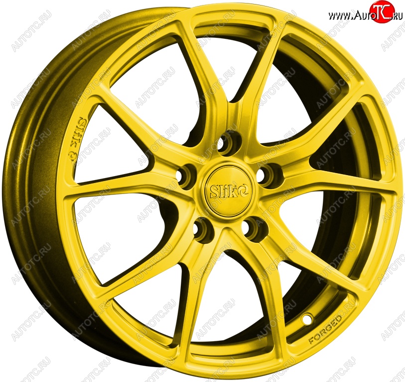 19 449 р. Кованый диск Slik premium R16x6.5 Candy YELLOW ярко-желтый 6.5x16   (Цвет: Candy YELLOW ярко-желтый 6.5x16)  с доставкой в г. Чебоксары