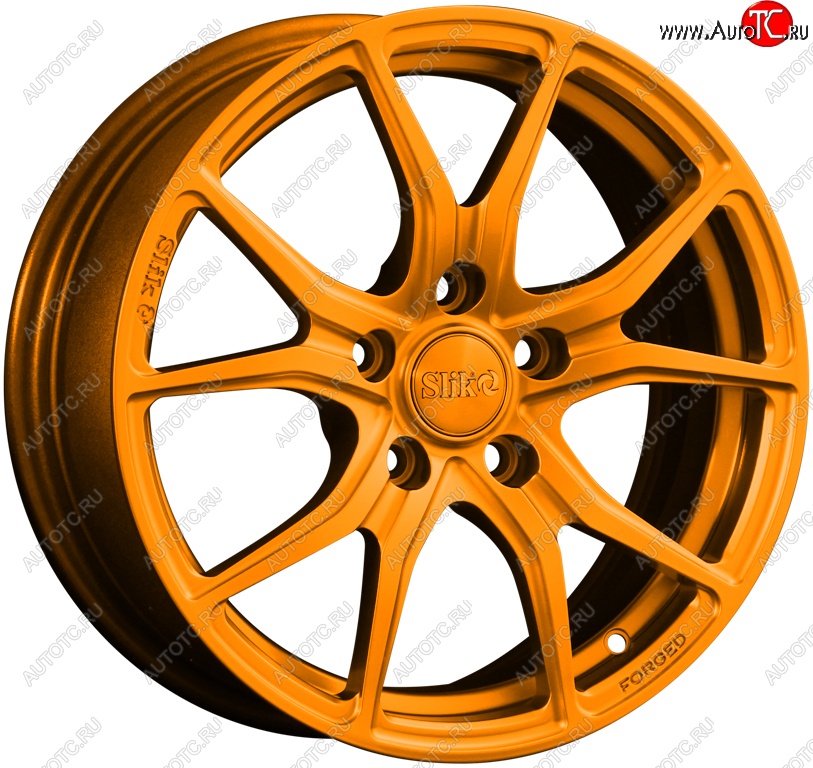 19 449 р. Кованый диск Slik premium R16x6.5 Candy Медно-оранжевый матовый 6.5x16   (Цвет: Candy Медно-оранжевый матовый 6.5x16)  с доставкой в г. Чебоксары