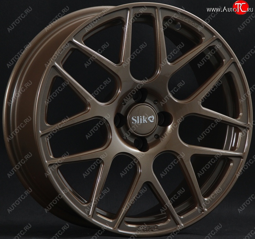 25 999 р. Кованый диск Slik premium R17x7.5 Коньячная бронза. Глянец (BRZCGN) 7.5x17   (Цвет: BRZCGN)  с доставкой в г. Чебоксары