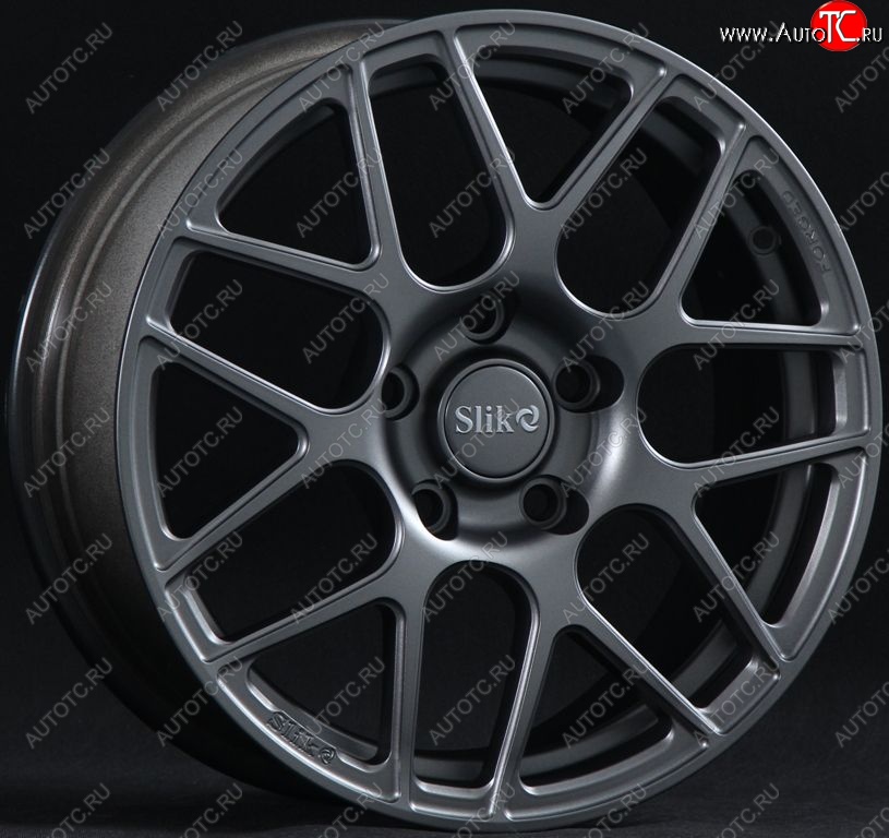 25 999 р. Кованый диск Slik premium R17x7.5 Графит матовый (GRF2) 7.5x17   (Цвет: GRF2)  с доставкой в г. Чебоксары