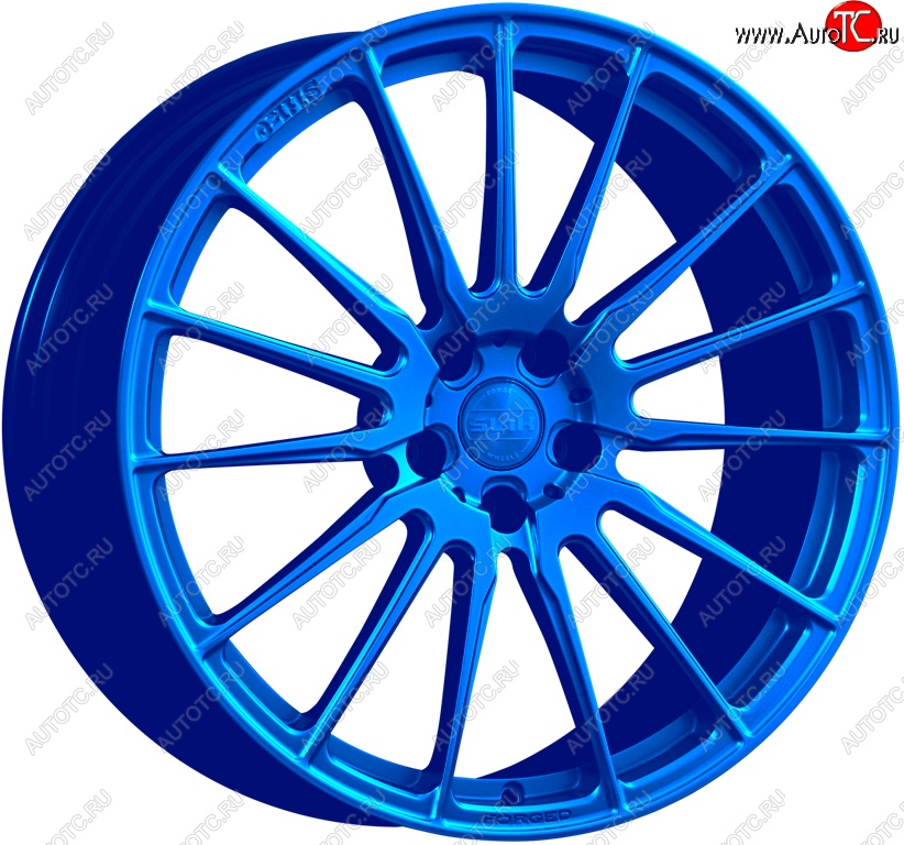 60 999 р. Кованый диск Slik PREMIUM 10.0x20   (Candy синий (Candy BLUE))  с доставкой в г. Чебоксары