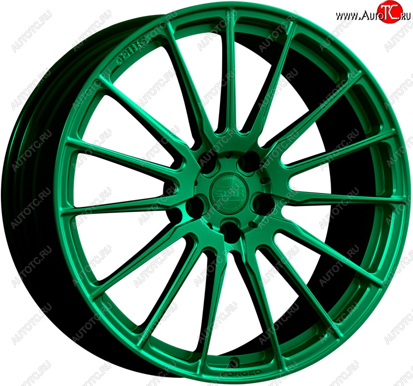 68 899 р. Кованый диск Slik PREMIUM 9.0x20   (Candy изумрудно-зеленый (Candy Green))  с доставкой в г. Чебоксары