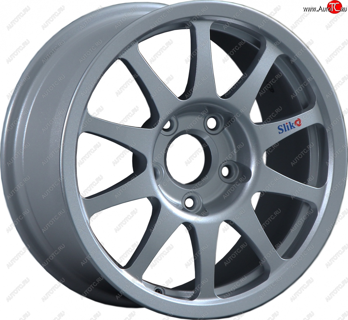 23 399 р. Кованый диск Slik Sport 7x15 (Серебристый тёмный)   (Цвет: Серебристый тёмный)  с доставкой в г. Чебоксары