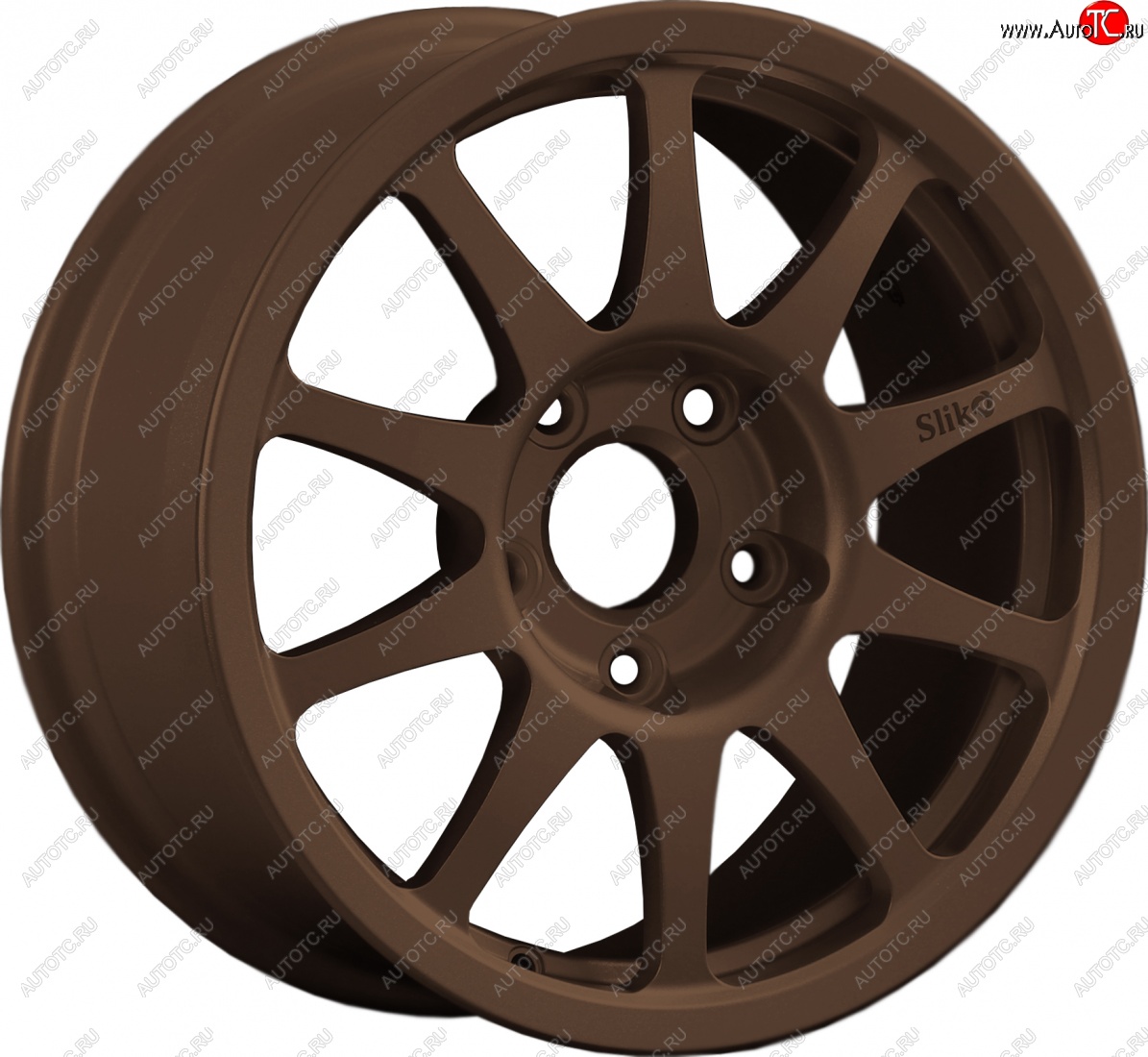 30 999 р. Кованый диск Slik Sport 7x15 (Металлик бронза)   (Цвет: Металлик бронза)  с доставкой в г. Чебоксары