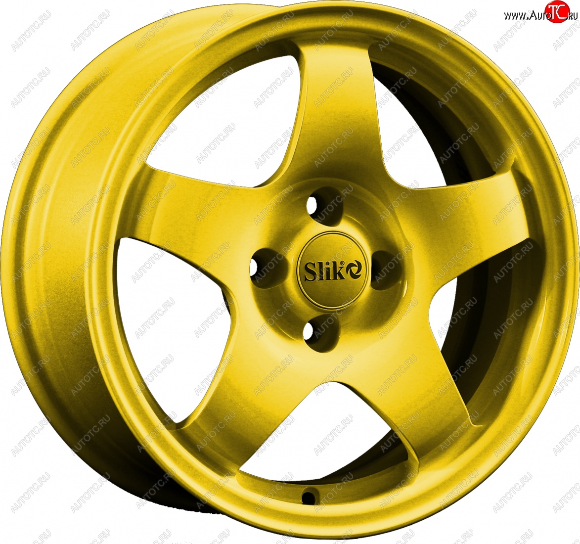 15 249 р. Кованый диск Slik Sport 6.5x15 (Candy ярко-желтый)   (Цвет: Candy ярко-желтый)  с доставкой в г. Чебоксары
