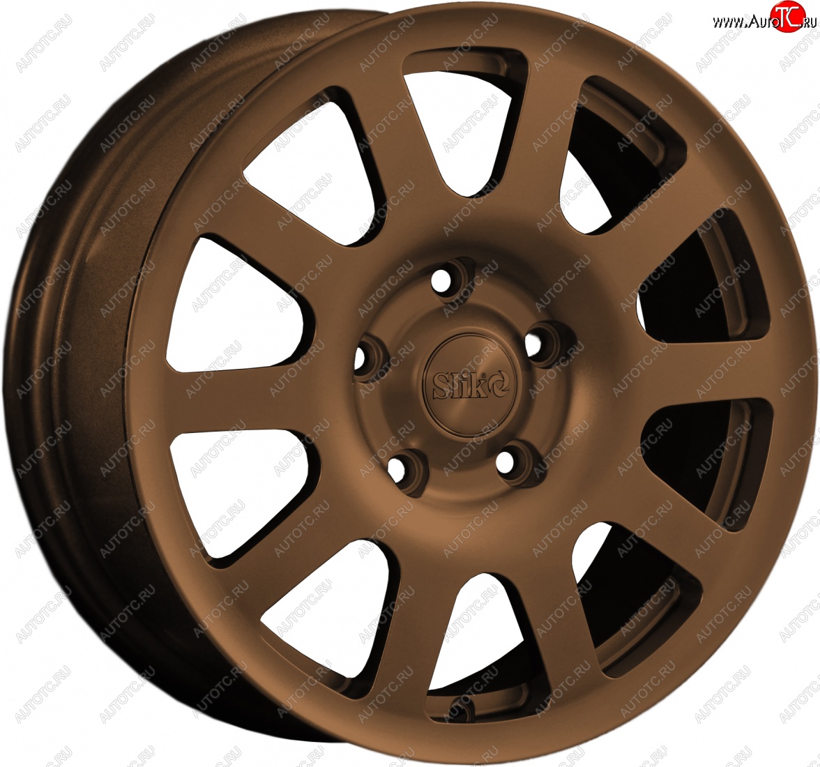 18 999 р. Кованый диск Slik Sport 6.5x16 (Металлик коньячная бронза. Матовый)   (Цвет: Металлик коньячная бронза. Матовый)  с доставкой в г. Чебоксары