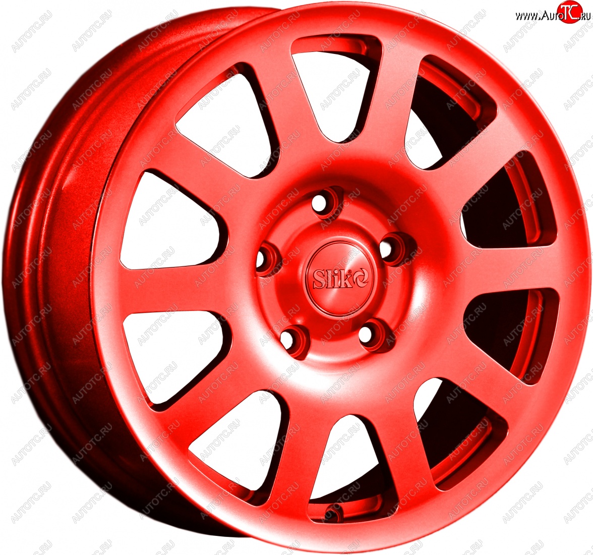 18 999 р. Кованый диск Slik SPORT R16x6.5 Candy Алый 6.5x16   (Цвет: Candy Алый 6.5x16)  с доставкой в г. Чебоксары