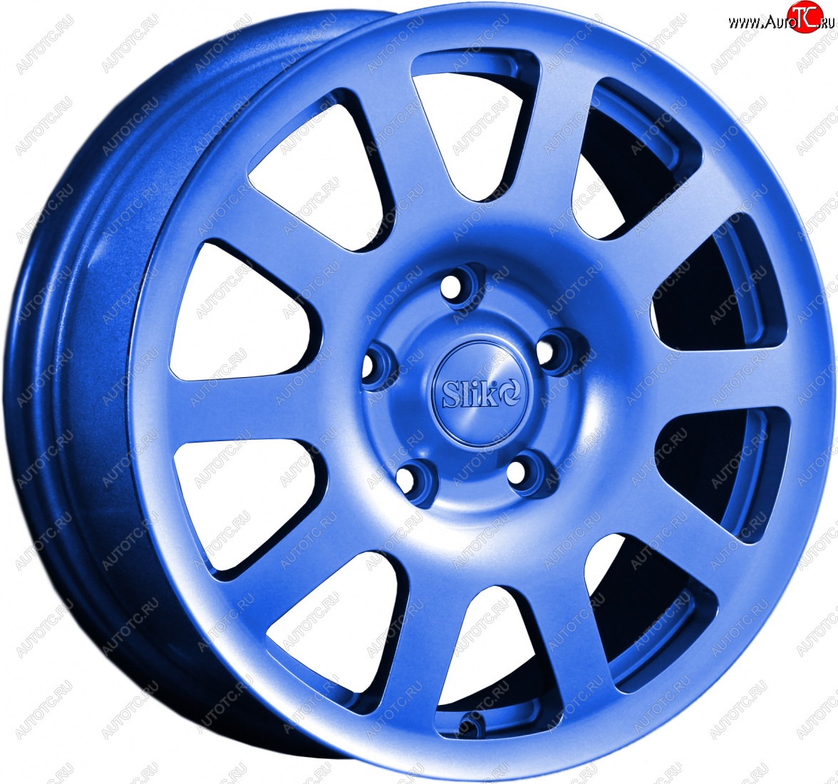 18 999 р. Кованый диск Slik Sport 6.5x16 (Синий)   (Цвет: Синий)  с доставкой в г. Чебоксары