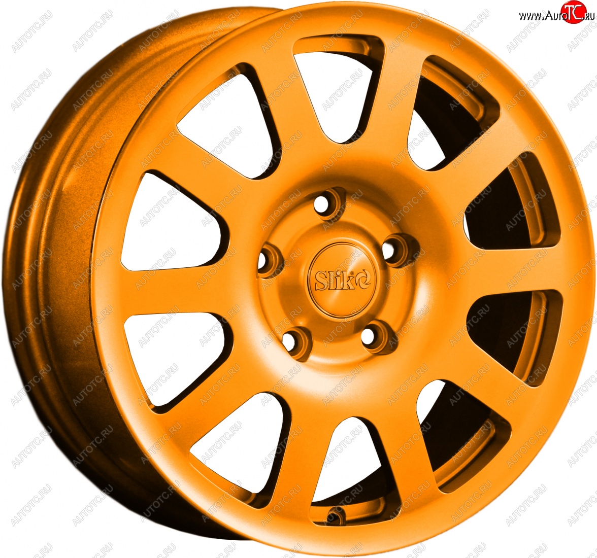 26 499 р. Кованый диск Slik SPORT R16x6.5 Ярко-оранжевый (ORANGE) 6.5x16   (Цвет: ORANGE)  с доставкой в г. Чебоксары