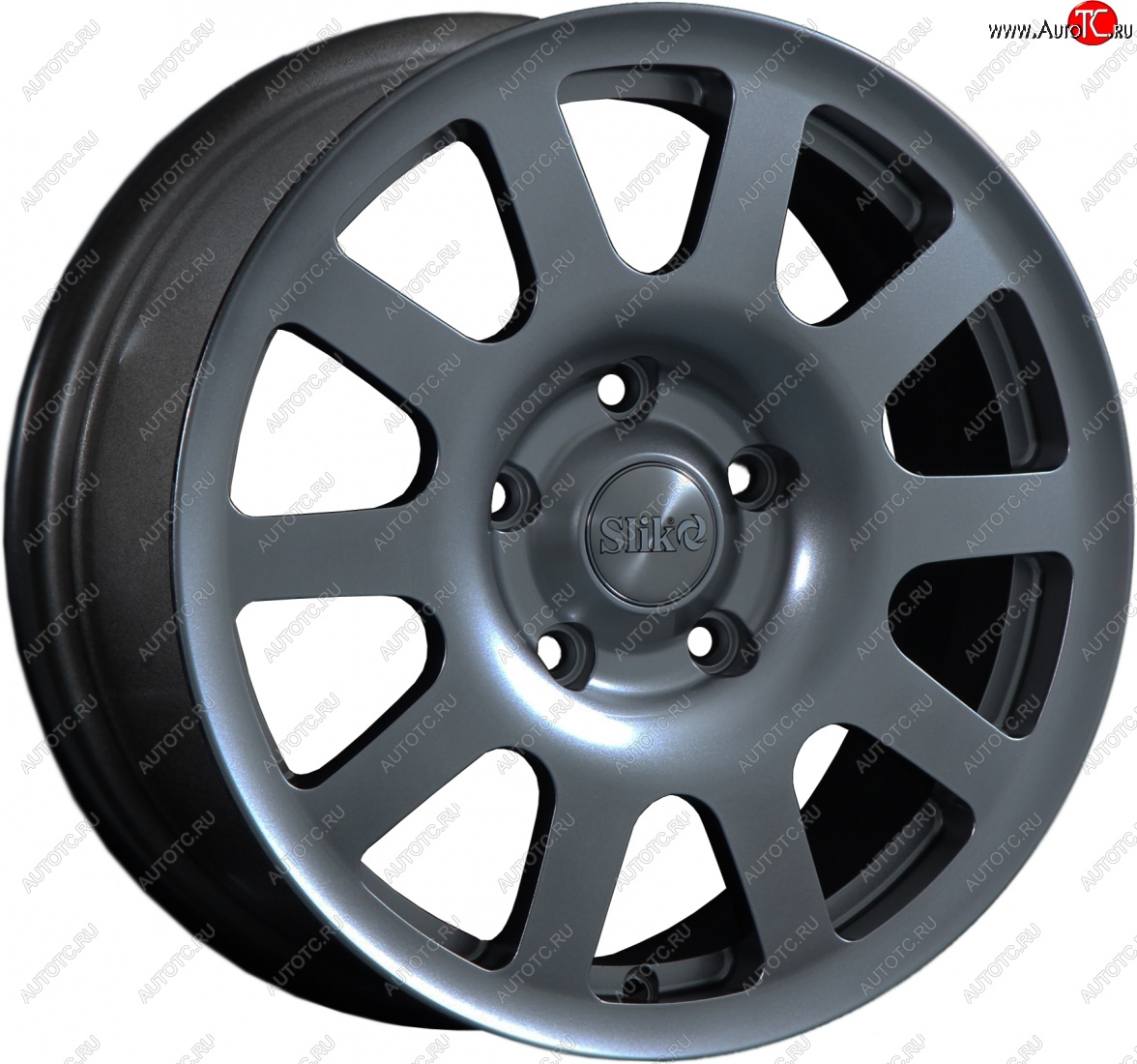 18 999 р. Кованый диск Slik Sport 6.5x16 (Металлик графит глянцевый)   (Цвет: Металлик графит глянцевый)  с доставкой в г. Чебоксары