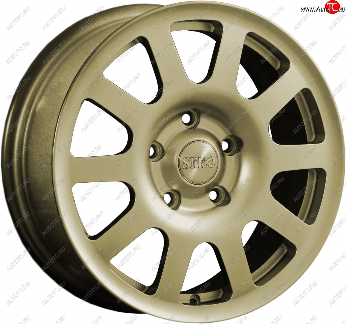 18 999 р. Кованый диск Slik SPORT R16x6.5 Золотой (G) 6.5x16   (Цвет: G)  с доставкой в г. Чебоксары