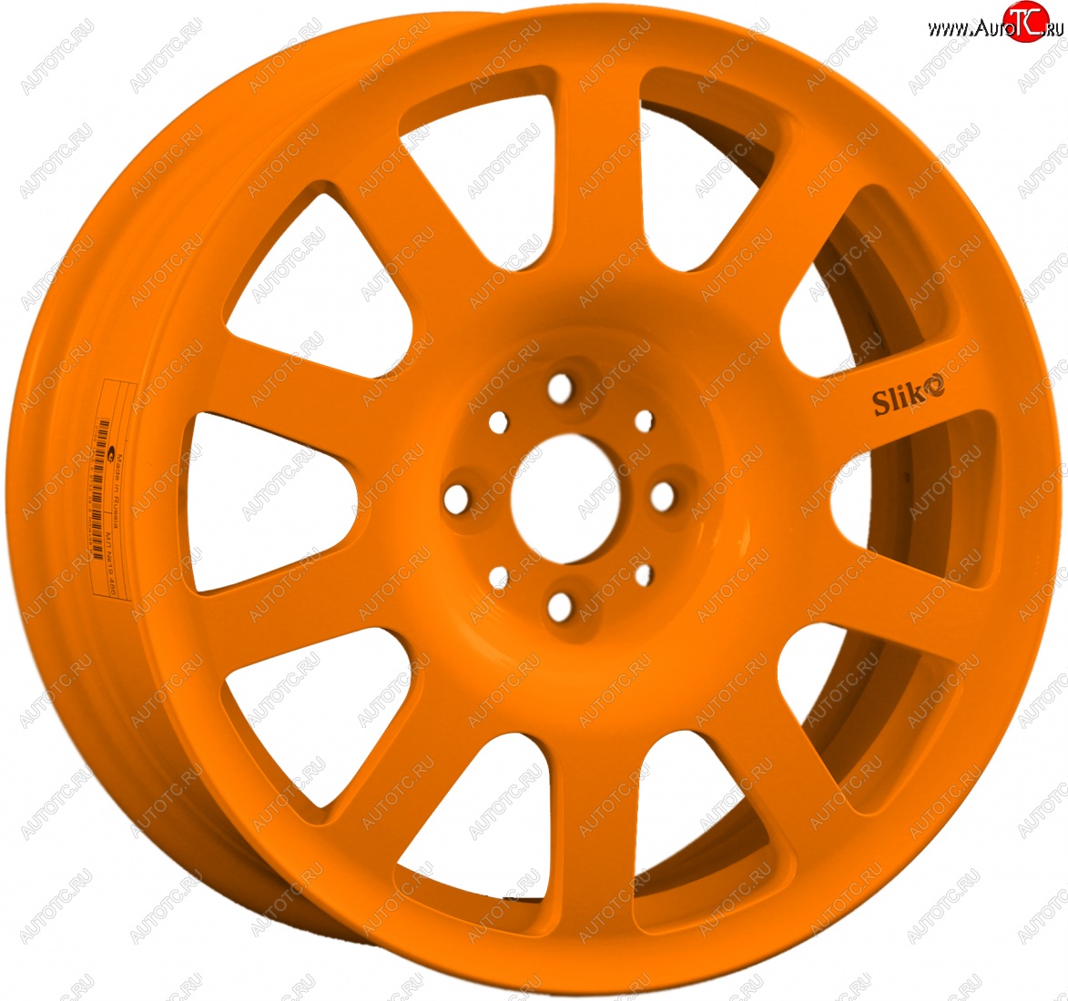 10 899 р. Кованый диск Slik SPORT R16x6.5 Candy Медно-оранжевый глянцевый 6.5x16   (Цвет: Candy Медно-оранжевый глянцевый 6.5x16)  с доставкой в г. Чебоксары