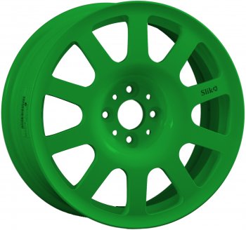 Кованый диск Slik SPORT R16x6.5 Зеленый (Green) 6.5x16  (Цвет: Green)
