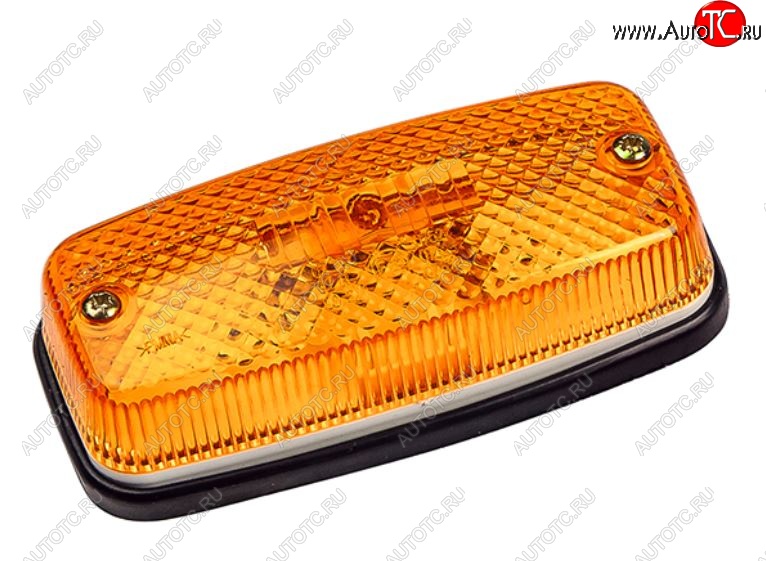 284 р. Фонарь контурный Евросвет ЕС 04.О (LED, оранжевый с кронштейном) ВИС 2349 бортовой грузовик рестайлинг (2018-2025) (12В)  с доставкой в г. Чебоксары