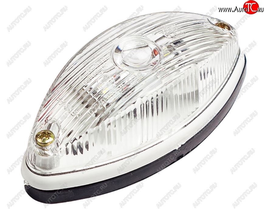 176 р. Фонарь контурный передний Евросвет ГФ 2 (LED, белый) ГАЗ Соболь 2310 дорестайлинг шасси (1998-2002) (12В)  с доставкой в г. Чебоксары