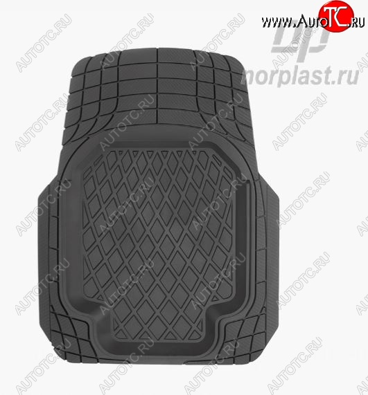 879 р. Коврик салонный универсальный литьевой (передний, 589х771 мм) Norplast Lidec Lexus RX350 AL20 дорестайлинг (2015-2019)  с доставкой в г. Чебоксары