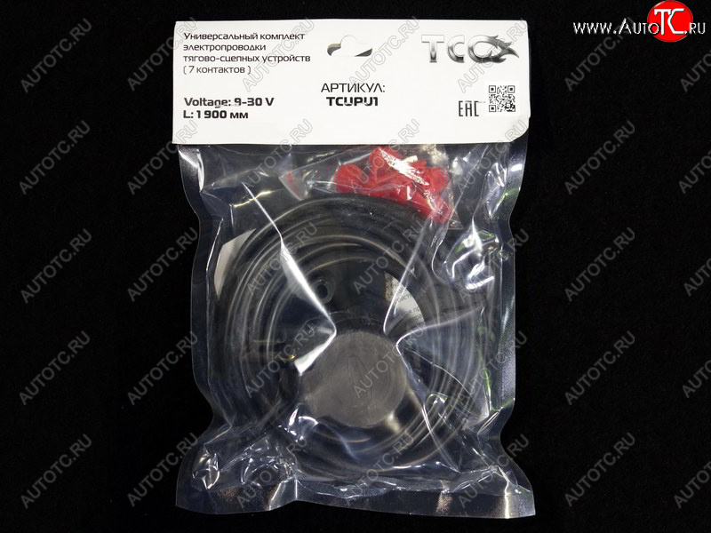 1 249 р. Универсальный комплект электрики для фаркопов (7 контактов) TCC-Tuning Audi A2 8Z хэтчбэк 5 дв. (1999-2005)  с доставкой в г. Чебоксары