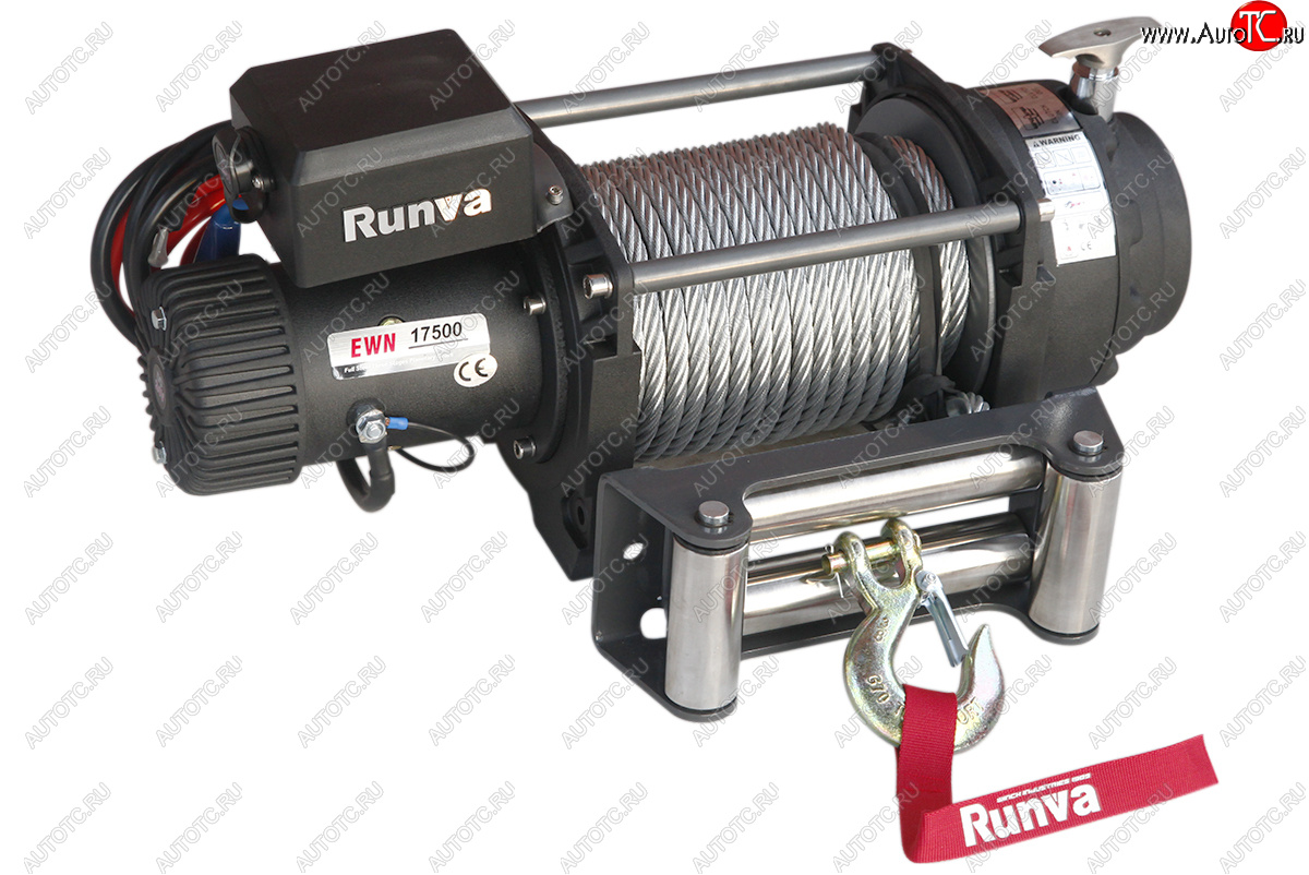 88 779 р. Лебёдка электрическая Runva (индустр., 12V)   (17500 lbs (7930 кг))  с доставкой в г. Чебоксары