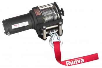 Лебёдка электрическая 3000A lbs 1361 кг Runva  (стальной трос)