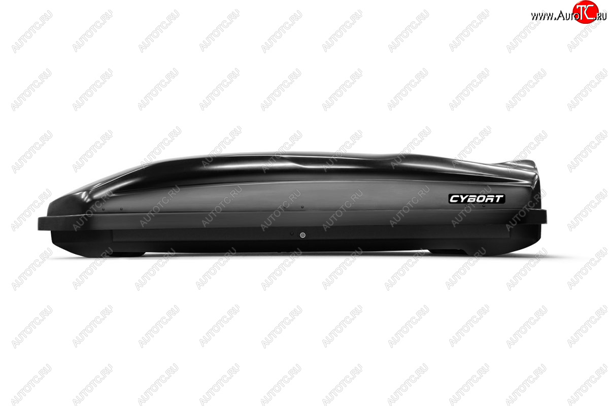 31 999 р. Багажный бокс CYBORT CarGO (580 л/216x85x46 см, двусторонний, крепление скоба) на крышу   (Черная пантера (672))  с доставкой в г. Чебоксары
