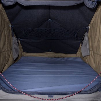 121 999 р. Багажный бокс-палатка Yuago Travel 2.0 (зима, 1000 л/230x160x35 см) на крышу Уаз Симбир (3162) (1997-2005) (Черный бокс, тент графит)  с доставкой в г. Чебоксары. Увеличить фотографию 4